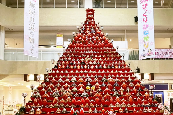 日本一高いピラミッドひな壇